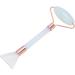Verdant Touch Dual Head Face Roller Massager | Skin-Friendly Gua Sha Tool for Facial Massage - Buy Online on GoSupps.com