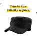 X-Large Black Military Style Cadet Army Cap with STASH Pocket - Everyday Hat - Buy Online on GoSupps.com
