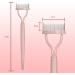 URSOBTF Eyelash Comb Separator Tool with Metal Teeth - Pink - Buy Online on GoSupps.com