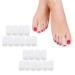 20 Pack Toe Caps and Protectors Gel Toe Covers Protect Toe from Rubbing Ingrown Toenails Blisters Hammer Toes and Other Painful Toe Problems