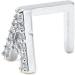 Capital Letter A Single Hip Hop False Tooth Halloween Festival Hip Hop Tooth Decoration Accessory (Silver Color) - Buy Online on GoSupps.com