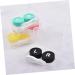 Homsfou 16 StK Contact Lenses & Remover Pistons - Lens Holder & Container Easy Glasses Case for Safe Storage - Buy Online on GoSupps.com