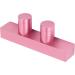DIY Lipstick Mold 2 Hole Aluminum Makeup Tool for DIY Lipstick Fill Match Own Colour - Buy Online on GoSupps.com