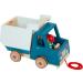 small foot pull-along vehicle dump truck made of wood motor skills toy and baby walker for children from 18 months 12348