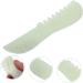 Frcolor Jade Kamm Face & Neck Massage Device - Premium Gua Sha Tools for Relaxation & Wellness - Buy Online on GoSupps.com
