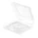 SHERCHPRY tui Transparent Pour Faux Cils Bo te Carr e Fen tre Et Support Rond Rangement Portable Pour Voyage Organiseur Pratique Adapt Aux Faux Cils