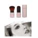 Shop Pink Retractable Kabuki Brush - Travel-Friendly Foundation & Concealer Tool for Flawless Makeup - Buy Online on GoSupps.com