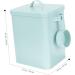 ORFOFE Box Dispenser Washing Laundry Laundry Bucket Softener Beads Iron 1 count (Pack of 1) Light Green - Buy Online on GoSupps.com