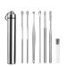 Jkapagzy 7pcs/Set Ear Cleaner Wax Removal Tool Earpick Sticks Earwaxr Curette Ear Care Pick Cleanser for Ear Cleaning Ear Spoon