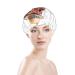 Moslion African Animal Giraffes Shower Cap - Cute Safari Wildlife Women's Reusable Hair Cover - Buy Online on GoSupps.com