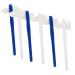Gatuida 18 StK double -headed toothbrush prosthesis brush prosthesis cleaning brush for the household travel toothbrush false teeth toothbrush at home oral care supply.