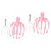 Tovinanna 2 sets of head massage scalp massage scalp massage multifunction massager Rejuvenating scalp massager multifunctional tool deep mop