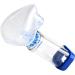 Handheld Aerochamber Spacer for Inhaler Aero Chamber with Mask for Adults OTC Spacer Adult with Mask Spacer and Mouthpiece Spacer Comfortable Face Mask Blue