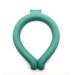 Neck Cooling wrap for Summer Heat Relief Reusable ice Ring for Relieving hot Flashes(Spring Green S) Spring green Small
