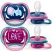 Philips Avent Ultra Air Pacifier Set for 18+ Months - 6 Pieces with Sterilization Box | Buy Online! - Buy Online on GoSupps.com