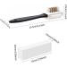 Suede Shoe Cleaning Brush Set - 2pcs 4-Sided & Brass Bristle Eraser for Shoes, Boots - Black & White - Buy Online on GoSupps.com