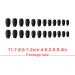 Dajidafu 1 Set Nails for Women Frosted Long Artificial Matte Fingernails Decals Wraps Full Cover Ballerina Gifts Manicure Kit Type 15 - Buy Online on GoSupps.com