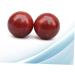 PLAFOPE Hand Massage Balls - 2 Piece Set Rosewood 6cm Red Massage Roller for Relaxation & Relief - Buy Online on GoSupps.com