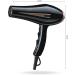 Professional Lightweight Hair Dryers with Concentrator Negative Ionic Ceramic Blow Dryers Fast Drying with Ac Motor for Natural Hair Hot Tools Salon Hair Dryers Black - Buy Online on GoSupps.com