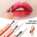 Lip Brush Retractable Lipstick Applicator Portable Lip Makeup Brushes for Lipstick Gloss Cream Women Girls Makeup Tools - Buy Online on GoSupps.com