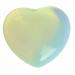 Steinfixx - Gem Stone Herz I Heilstein I Gl cksstein I Chakra -Stein I Taschenstein |Massage stone |Gift for the loved ones (opal glass)