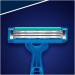 Gillette Blue3 Simple Disposable Razors for Men - 8 Triple Blade Wet Razor Pack with Moisture Strips - Buy Online on GoSupps.com