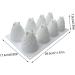 ABOOFAN 8 3D Silicone Mold Soap Molds Fondant Mold Impermeables Candle Molds DIY Mold Jelly Molds Silicone Molds for Soap Cavity Mold Cake Decorating Mousse Mold Cake Mold White Dessert 29.50X17.40X7.50CM White - Buy Online on GoSupps.com