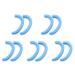 10pcs/set silicone ear clocks ear protection cap anti -slip -mask ear hike hook hook soft mask ears retainer -extension buckles hook blue