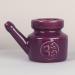 Frattina 350ml Ceramic Neti Pot for Nasal Rinsing - Durable Leakproof Spout - Grey - Buy Online on GoSupps.com