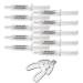 Teeth Whitening Gel Syringe Dispensers 44% Carbamide Peroxide  Tooth Bleaching Gel Multiple Quantities Available and Size Available (10 ml  10) (Mouth Trays Included) 10 Ml 10