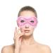 ACWOO Cooling Eye Mask Cooling Gel Beads Eye Mask for Puffy Eyes Reusable Hot Cold Therapy Gel Eye Mask for Migraine Relief Headache Dark Circles Dry Eyes Swollen Eyes Sinus Pain (D) A Pink