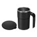 Caf Avec M lange Automatique | 380ml Accessoire De Boisson Original Avec M lange Automatique - Caf Avec M lange Automatique Pour Boissons Cacao Pour Femmes Hommes Maison Cuisine Anniversaire Noir