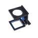 10x25mm Folding Magnifying Glass Inspection Cloth with Scale LED Light Magnifier Good Times