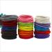 FEIFEI'S BOW 50pcs 2.5mm Thin Hair Scrunchies - Stylish Accessories for Girls & Women - Perfect for School Uniforms - Endless White - Buy Online on GoSupps.com