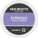 Van Houtte Espresso Dolce Crema Organic Fairtrade K-Cup Coffee Pods 80 Count For Keurig Coffee Makers