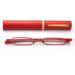 KoKoBin Mini Slim Reading Glasses +1.50 | Spring Hinge Metal Visual Aid | Unisex Reading Glasses with Case - Red Color - Buy Online on GoSupps.com