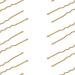 Topkids Accessories Hair Pins U Clips Hair Bun Pins Bobby Kirby Hair Grips Women Girls Brown Blonde Gold Black Large Small Wavy Hairdressing Styling Hairpins (45mm Blonde Gold 72pc) 45mm Blonde Gold 72pc - Buy Online on GoSupps.com