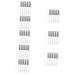 DRESSOOS 40 Pcs Mascara Tube Vial Oils Mascara Tubes Empty Eyeliner Tubes Empty Transparent