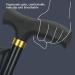 Walking Stick for Men and Women Lightweight Adjustable Durable & Portable A (B) - Buy Online on GoSupps.com