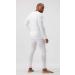 DEVOPS Men's Large White Thermal Underwear Set with Fleece Lining - Buy Online on GoSupps.com