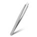 Bezox straight mouth tweezers -403 stainless steel tweezers Perfect precision for eyebrow plucking face hair removal high -quality tweezers for ingrown hair face hair light silver