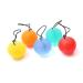 Collbath 5st Fitness equipment fitness devices gym equipment yellow bluish finger stretcher grip training ball toys exercises squeezeball handle strengths ball jelle lanyard rubber tape tool