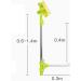 Detachable Telescopic U Shaped Professional Window Cleaning Tool Flexible Outside Double-Sided Glass Cleaner Kit Green - Buy Online on GoSupps.com