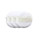 Lurrose White Soft Plush Powder Puff Fluffy Powder Puff with Ribbon for Body and Face Power (3 Pack)