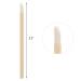100pcs Disposable Bamboo Handle Lip Brushes - Lipstick Lip Gloss Wands Applicator Makeup Tool - Buy Online on GoSupps.com