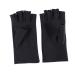 DOITOOL 5 Pair Gloves Uv Shield Glove Anti Uv Glove Manicure Glove Apparel Miss Elastic M Black