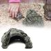 FTVOGUE Fish Basking Cave Aquarium Turtle Reptile Hide Habitat Decoration Ornament(01)
