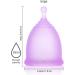 Menstruation Cup - Guador Reusable Medical Silicone Menstrual Cup Size S for Normal Flow with Sterilizer & Cleaning Brush - Buy Online on GoSupps.com