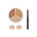 Mint Concealer Sweet Mint Concealer 3 In 1 Face Foundation Cream Sweet Mint Concealer Powder Puff set With Brush Mint Makeup