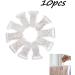 Obelunrp Plastic Suspender Clips - 10pcs Dummy Pacifier Holder for Teethers Bibs & Toys | International Shipping - Buy Online on GoSupps.com